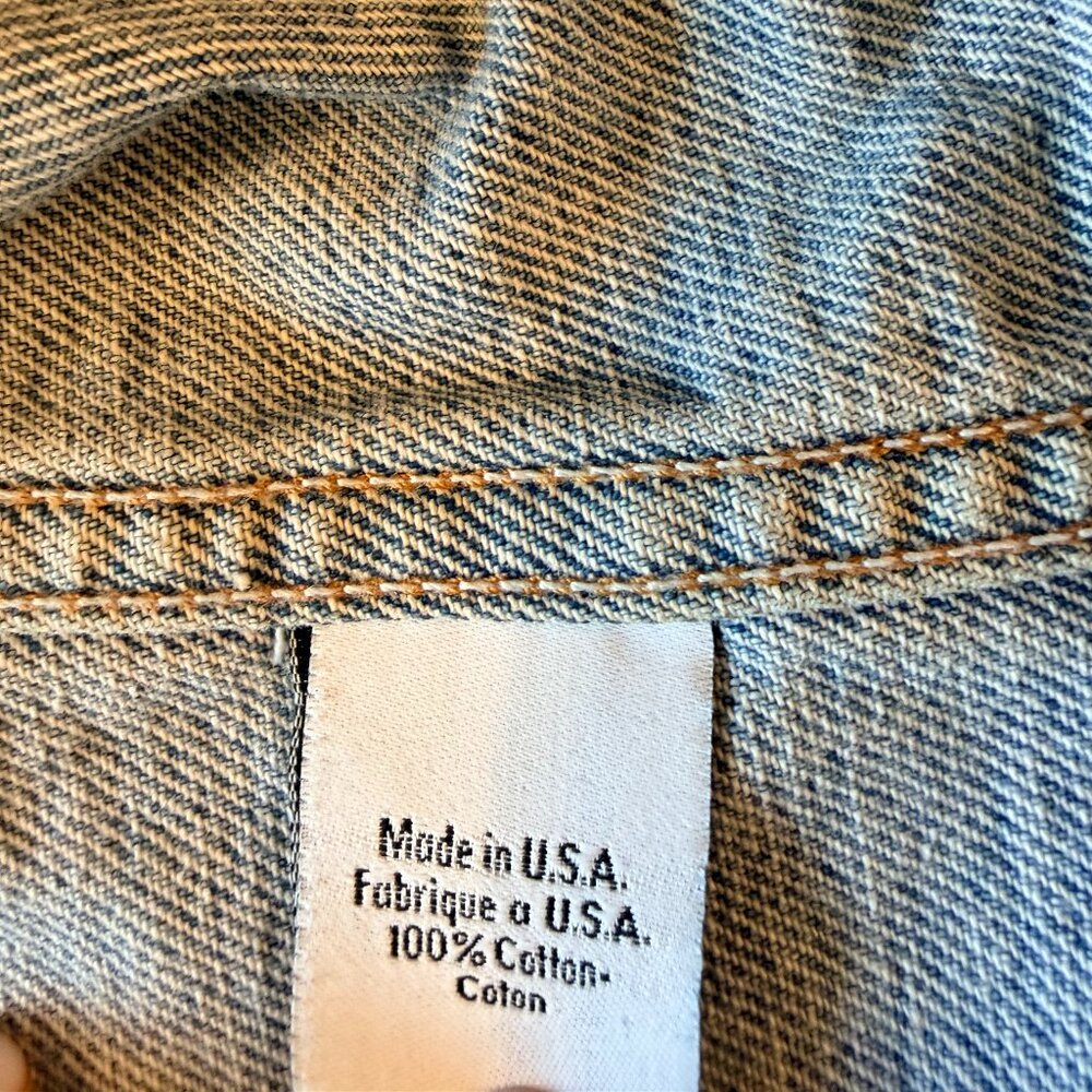 CALVIN KLEIN JEAN JACKET ~ SIZE L - Picture 2 of 8